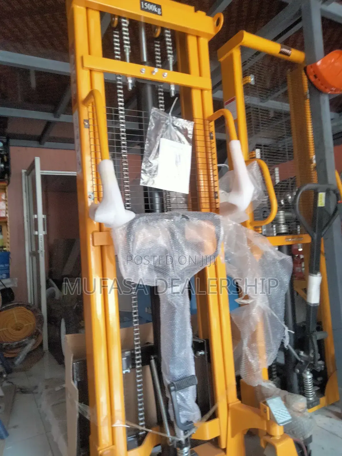 Hand Operated Manual Stacker