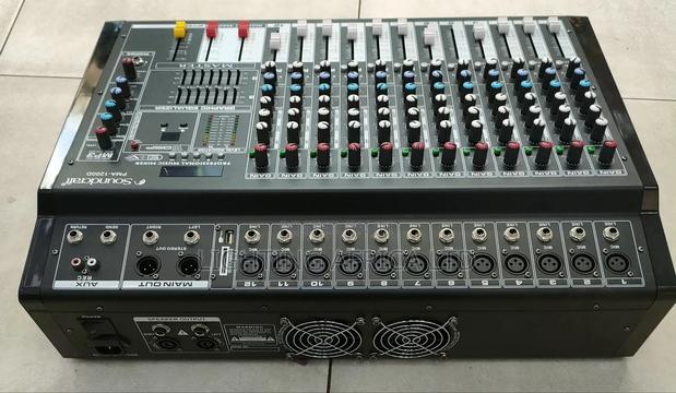 Sound Craft 12 Channels Powered Mixer With Bt/Usb - thumbnail 2
