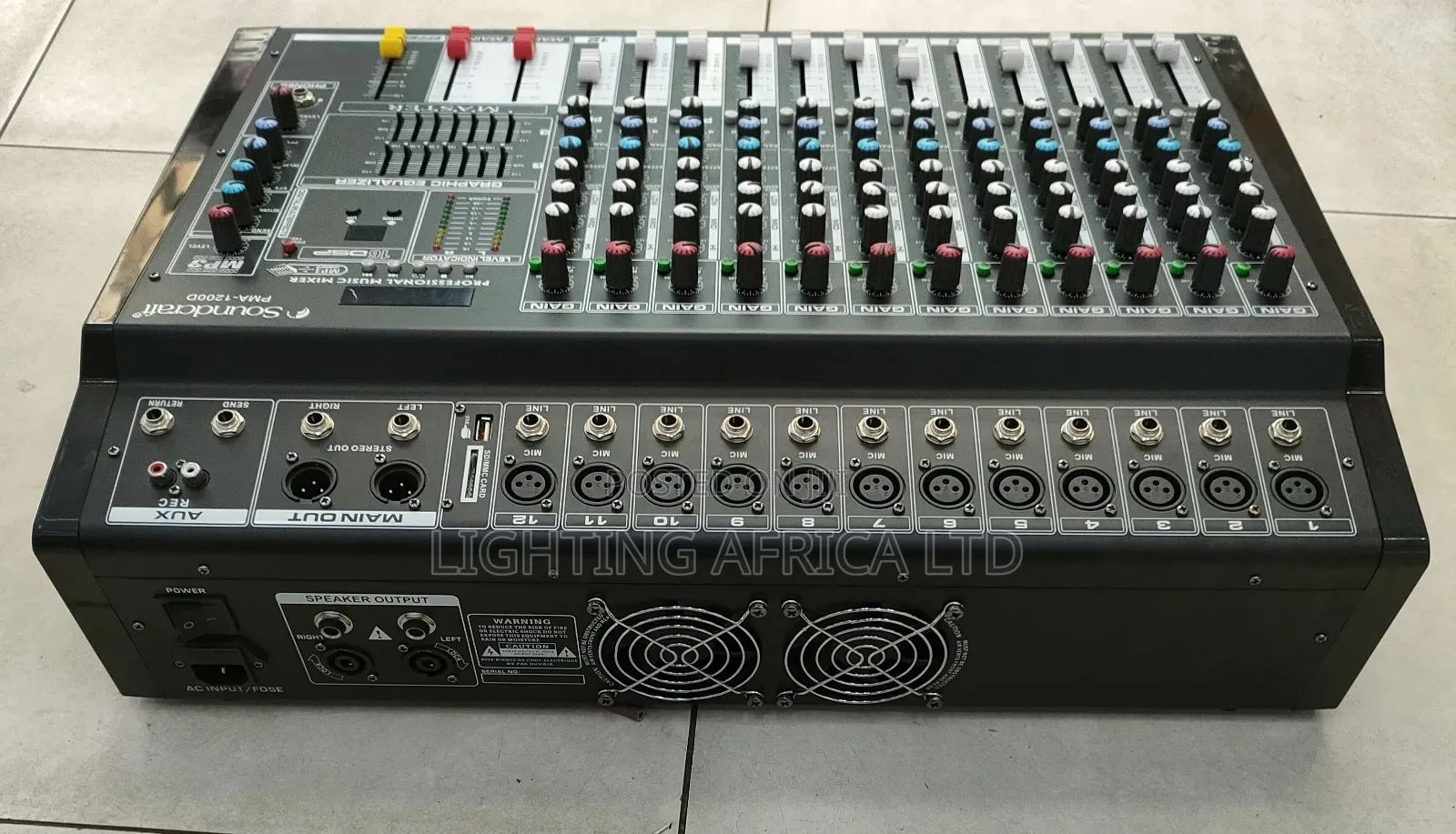 Sound Craft 12 Channels Powered Mixer With Bt/Usb