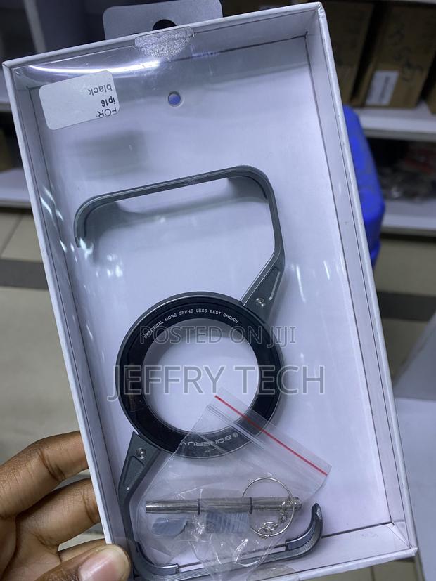 Asonrl Frameless Case With 360° Rotating Stand for iPhone 16 - thumbnail 2