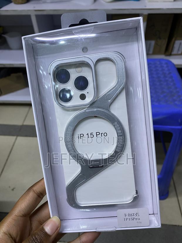 Ogranee iPhone 15 Pro Frameless With Magnetic Stand Case - thumbnail 3