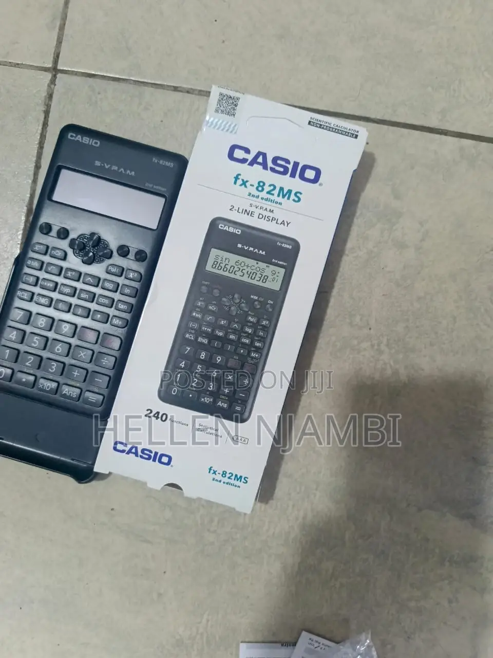 Casio Fx-82ms Scientific Calculator