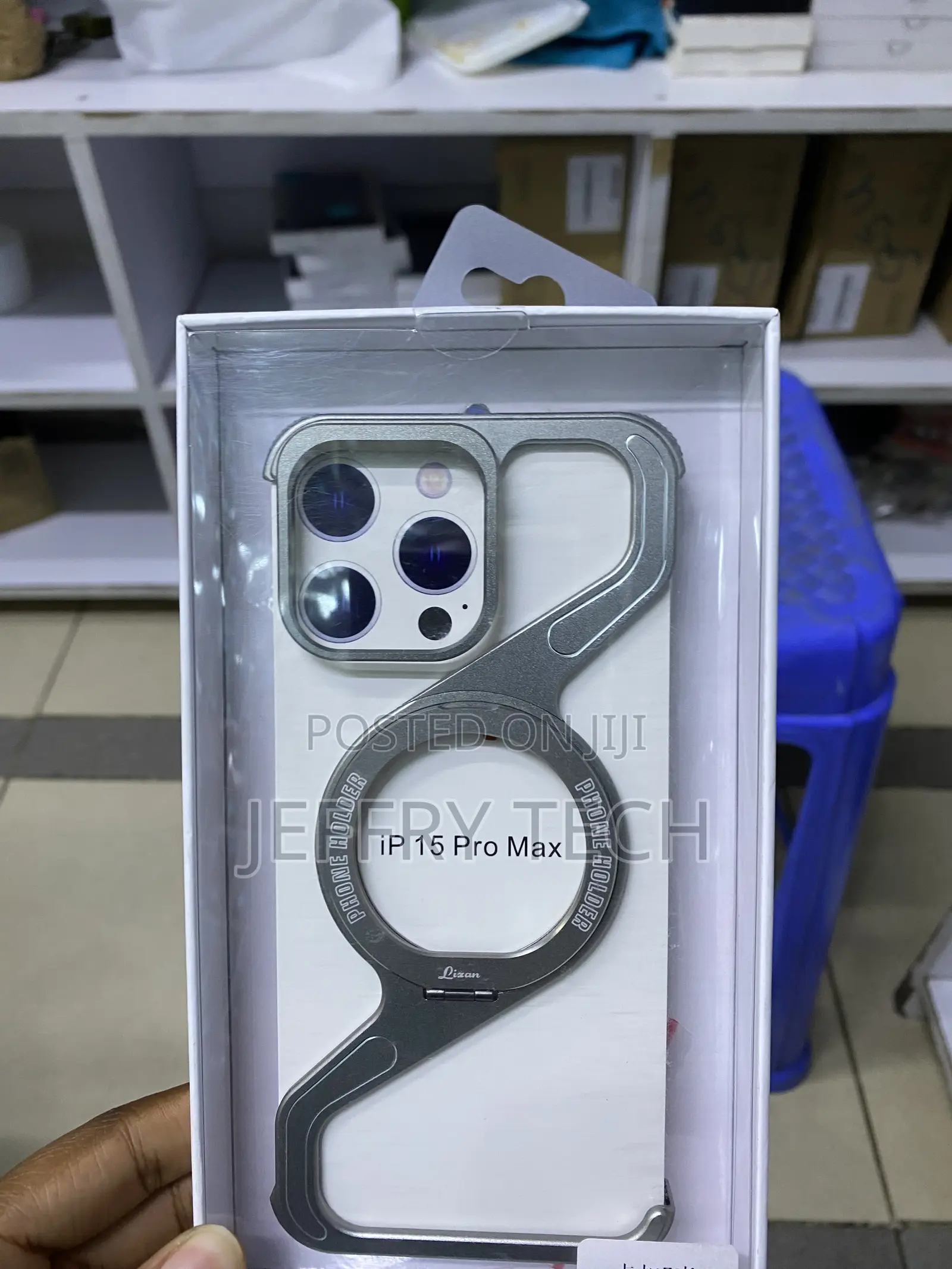 Ogranee iPhone 15 Pro Frameless Case With Magsafe Kickstand