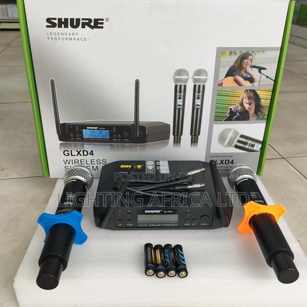 Shure Dynamic Digital Wireless Microphone 200m Frequency