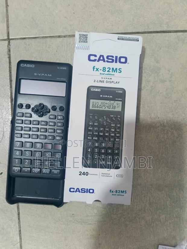 Fx-82ms Casio Scientific Calculator - main view