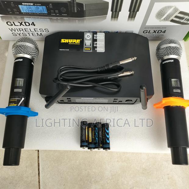 Glxd4 Shure Dynamic Wireless Dual Microphone - thumbnail 3