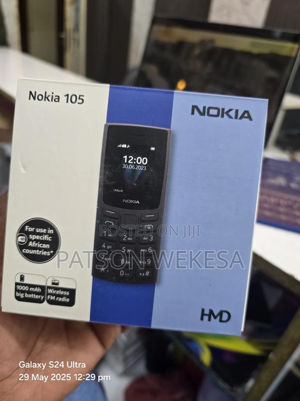 New Nokia 105 Black