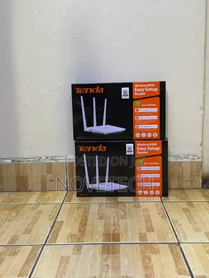 Tenda F3 N300 Wireless Wi-Fi Router High Power Antennas (F3)