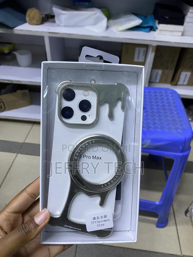 Ogranee Liquid Metal Frameless Case for iPhone 15 Pro Max - main view