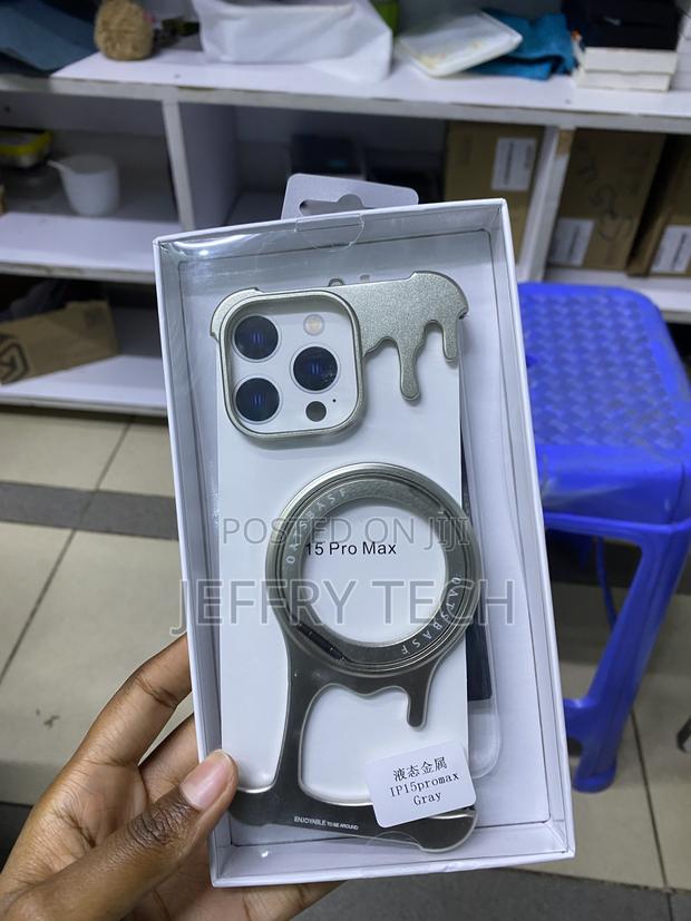 Ogranee Liquid Metal Frameless Case for iPhone 15 Pro Max - thumbnail 2