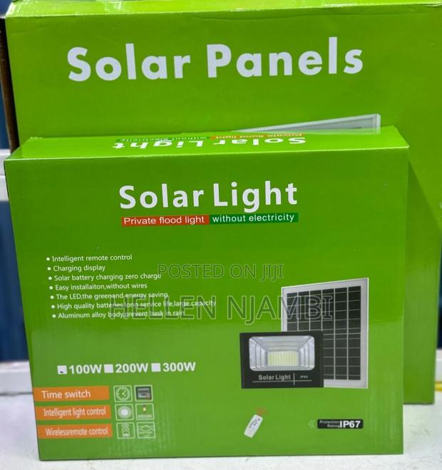 40w Solar Floodlight - main view