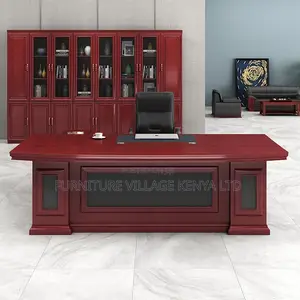 Office Desk:160cm Wide Reliable Executive Boss Table