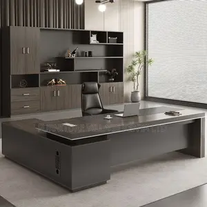 Office Desk: L Shape/Square 180cm Executive Table