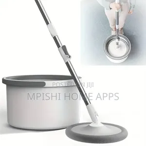 Spin Mop and Bucket