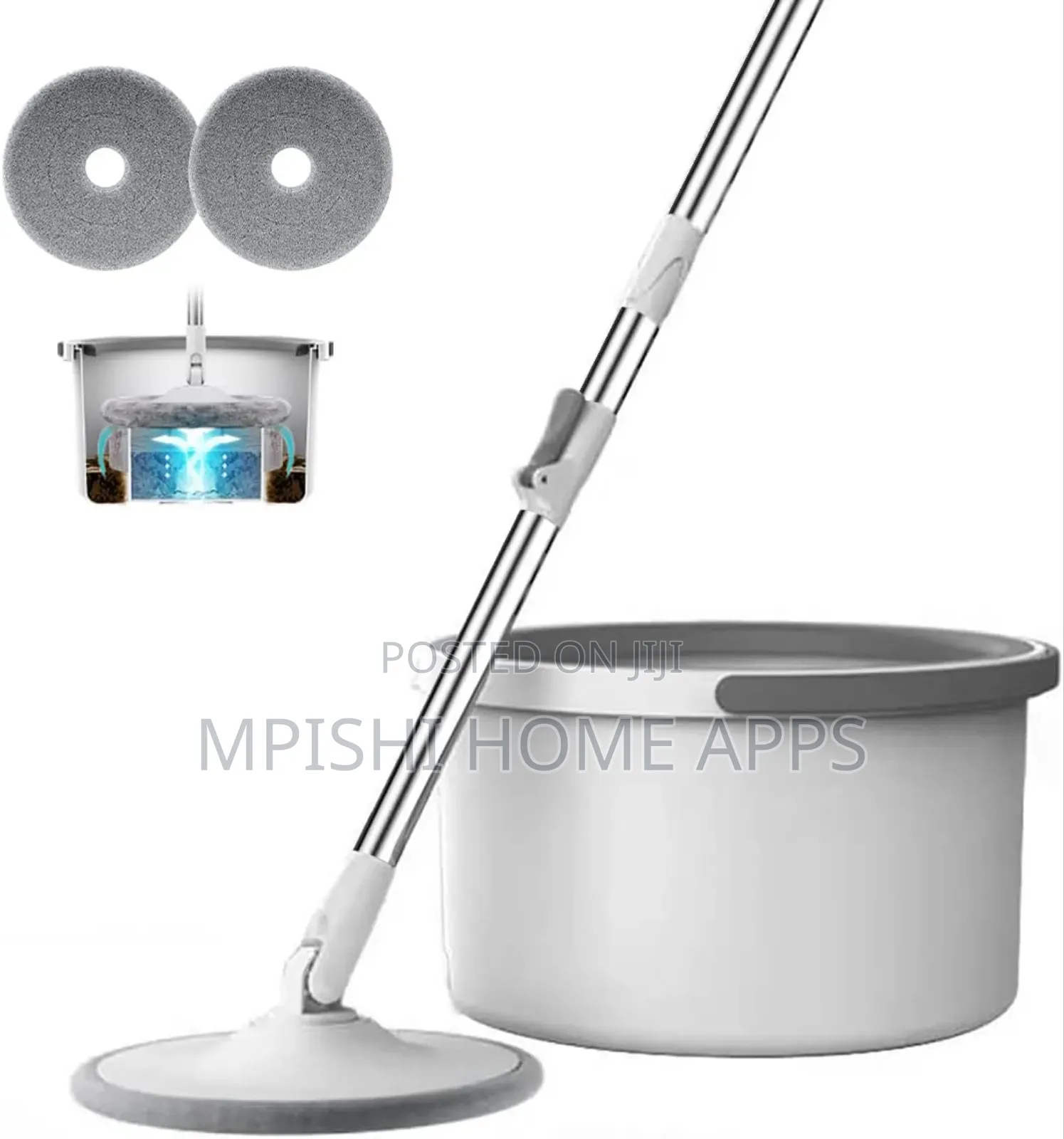 Spin Mop and Bucket