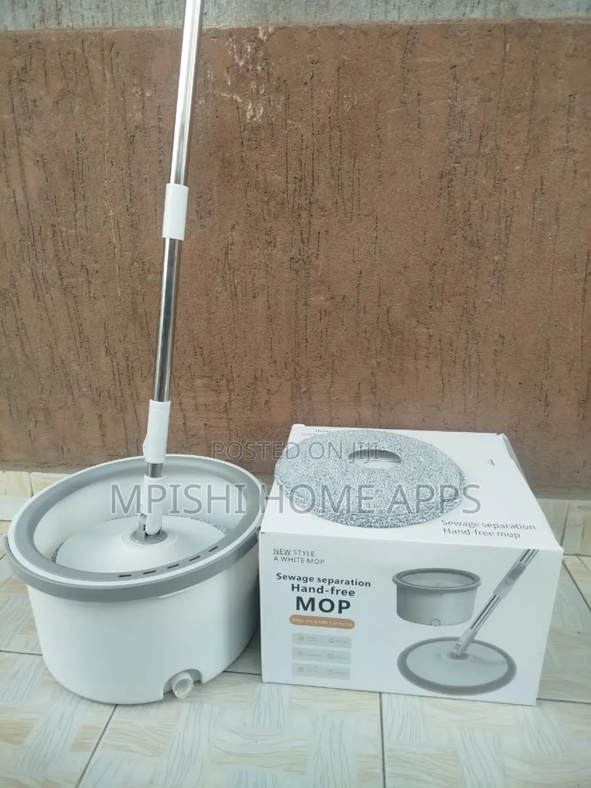 Spin Mop and Bucket