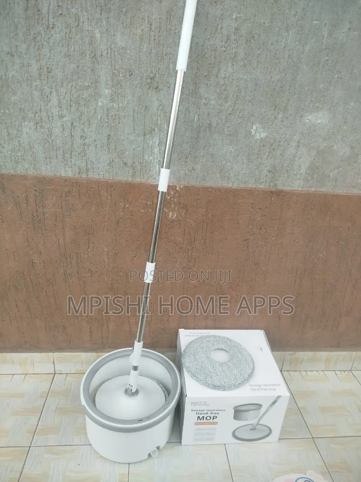 Spin Mop and Bucket