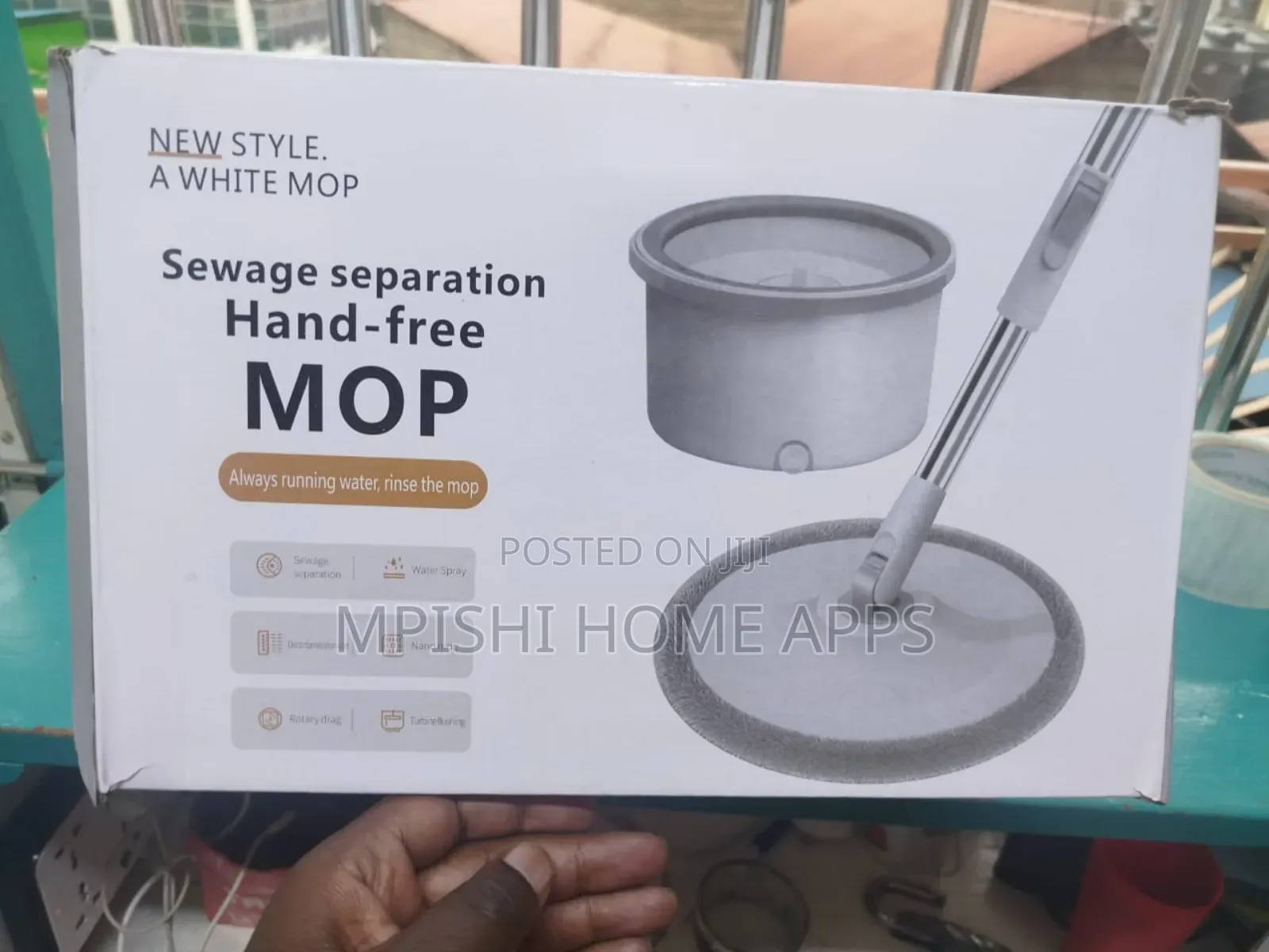 Spin Mop and Bucket