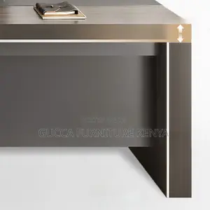Office Desk:1.8 Meters Modular Executive L-Desk Luxury Table