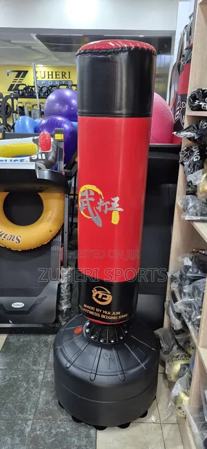 Free Standing Punching Bag; Heavy Duty Stable Base