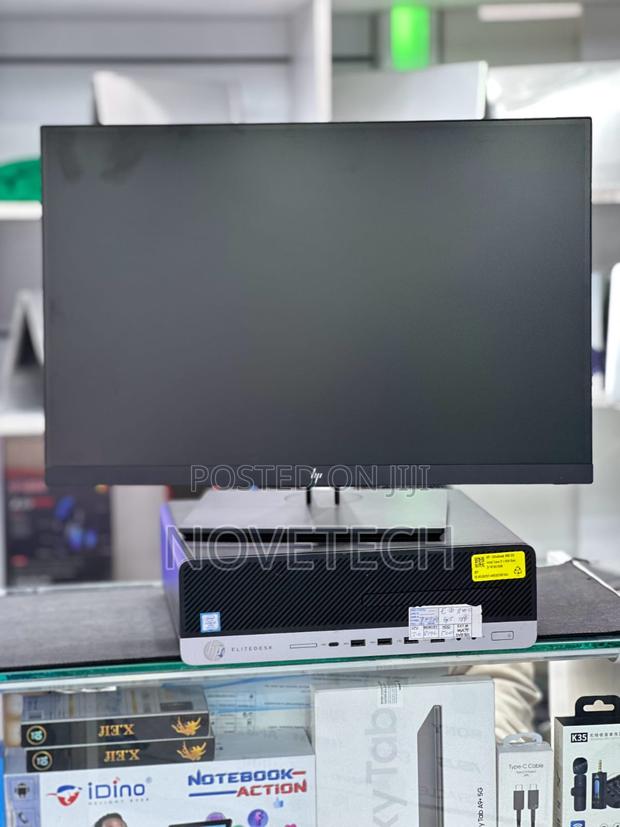 Desktop Computer HP ProDesk 400 G5 8GB Intel Core I5 HDD+SSD 128GB - main view