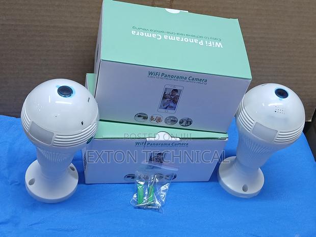 Indoor Icsee Bulb Wide Angle Lens Camera