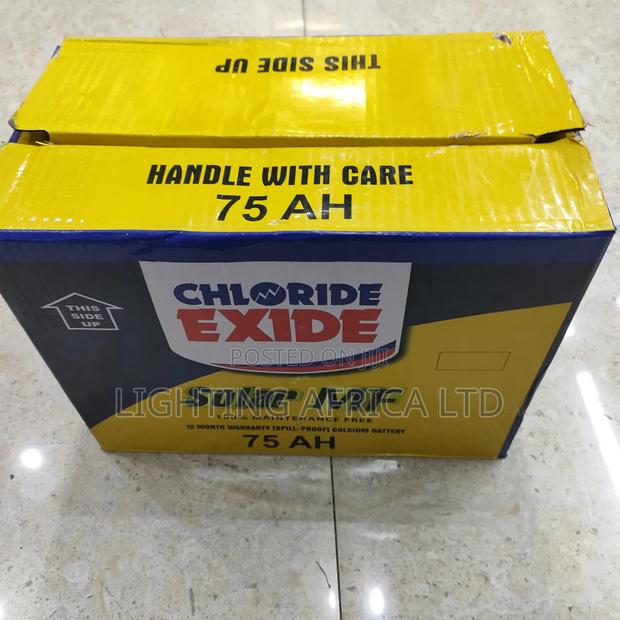 Chloride Exide N75 Solar Battery Maintenance Free - thumbnail 3