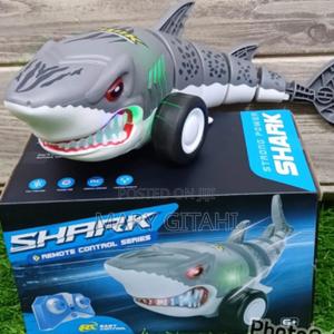 Shark Toy Multi Colours - main view