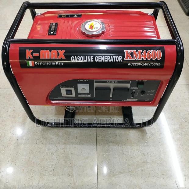 K-Max 4600 3.5kva Recoil Starter Petrol Engine Generator