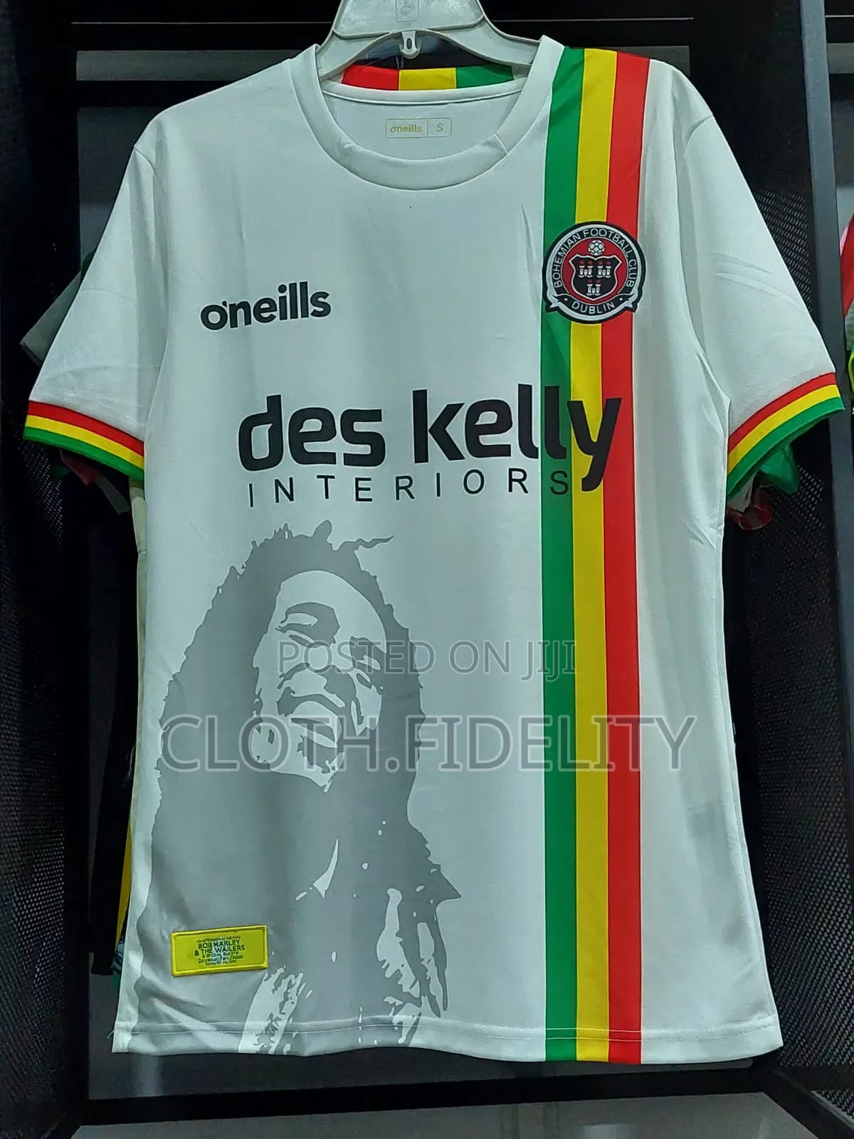 Dublin's Bohemian Fc Bob Marley Jersey