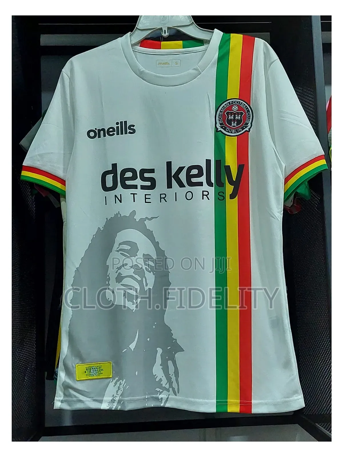Dublin's Bohemian Fc Bob Marley Jersey