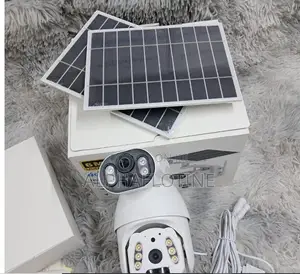 4g Dual Lens Dual Screen Solar PTZ Camera