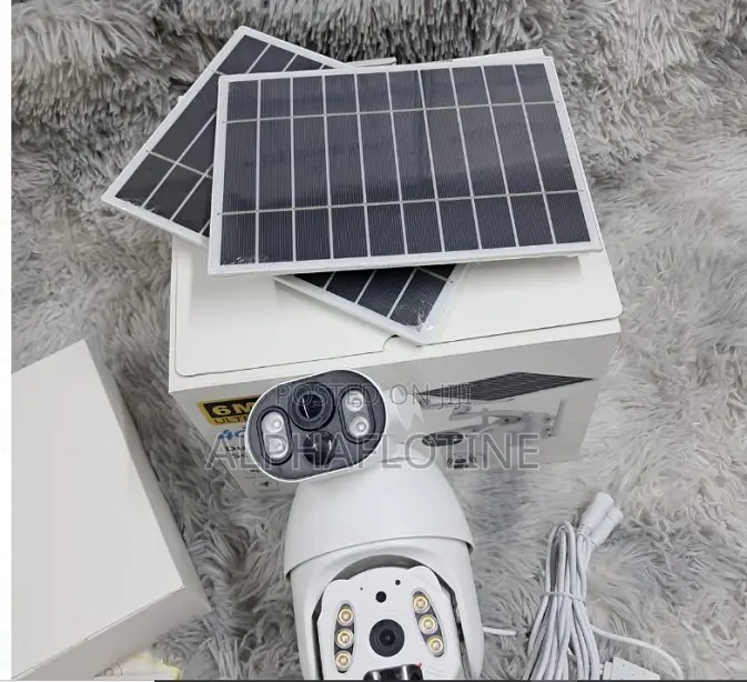 4g Dual Lens Dual Screen Solar PTZ Camera