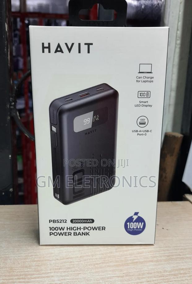 Super Fast 20000mah (100w) Powerbank for Phones Laptops.