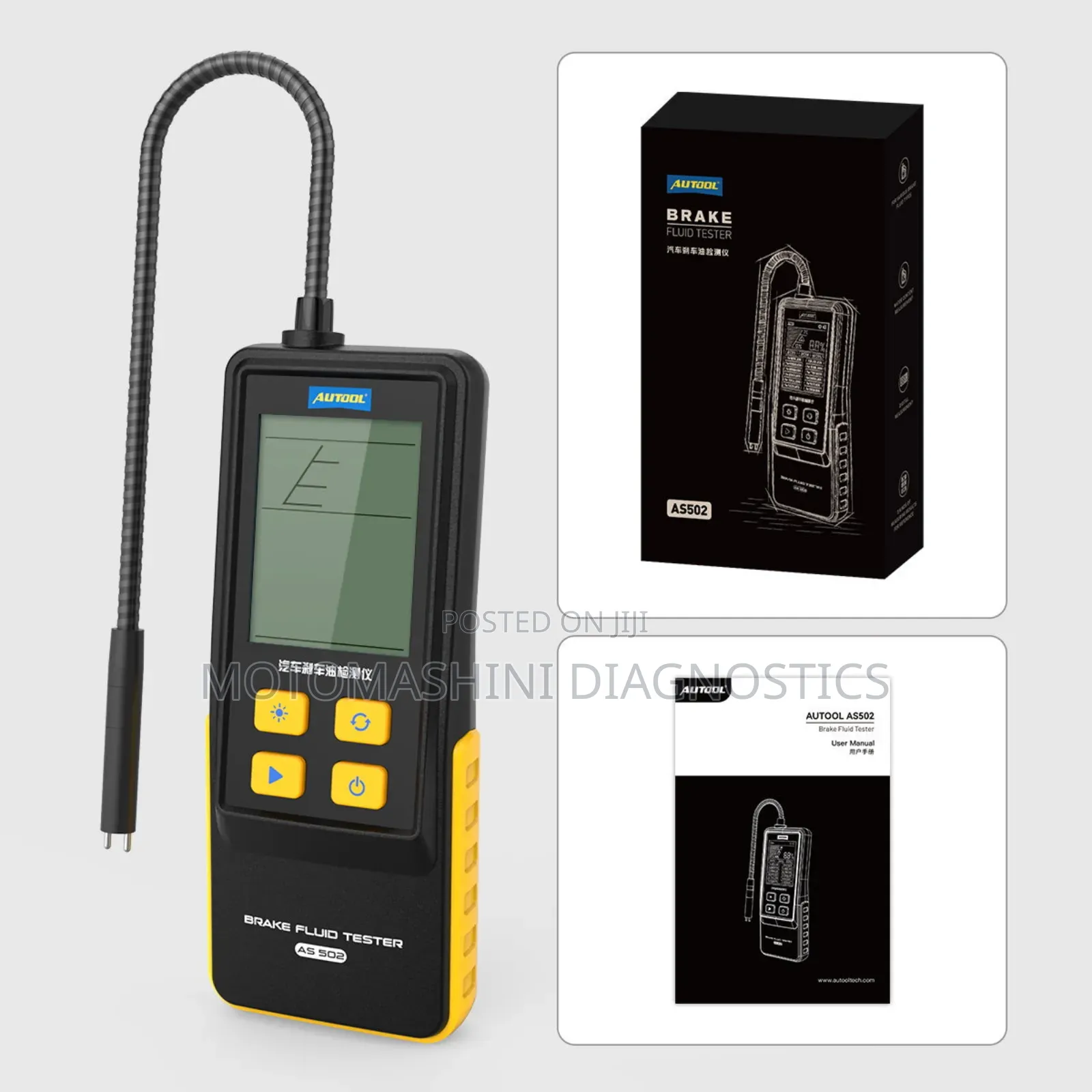 Autool As502 Advanced Digital Vehicle Brake Fluid Tester