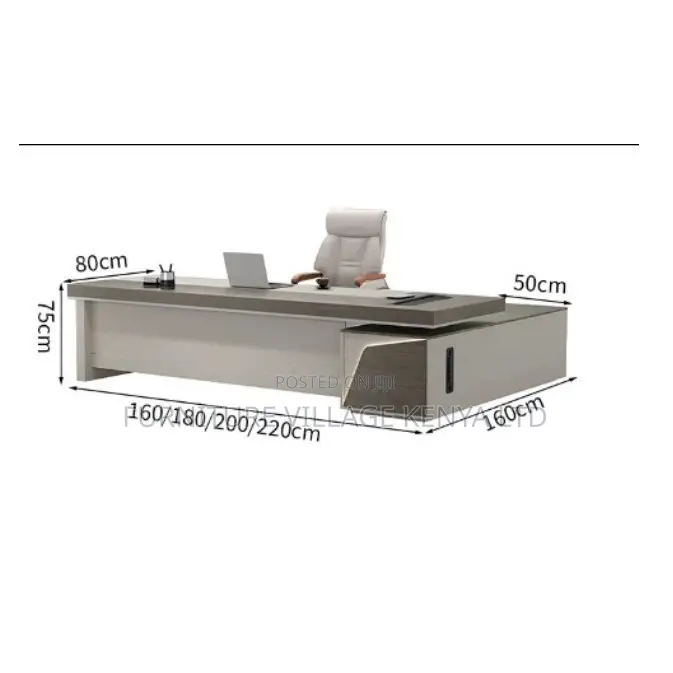 Office Desk:180cm Right/Left-Facing Corner Executive Desk