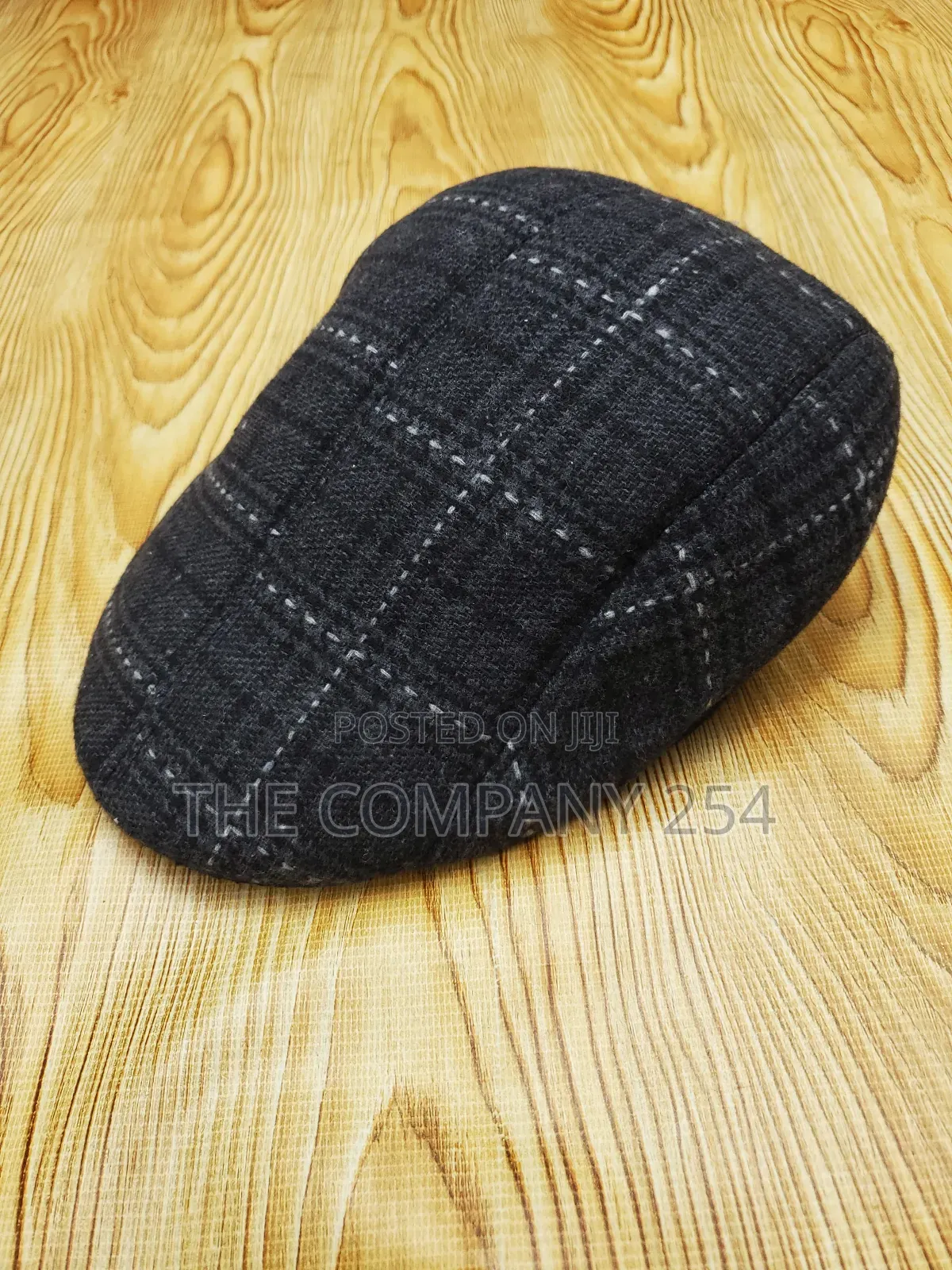 Quality Cotton Velvet Checked Fitted Casual Kangal Hat Caps