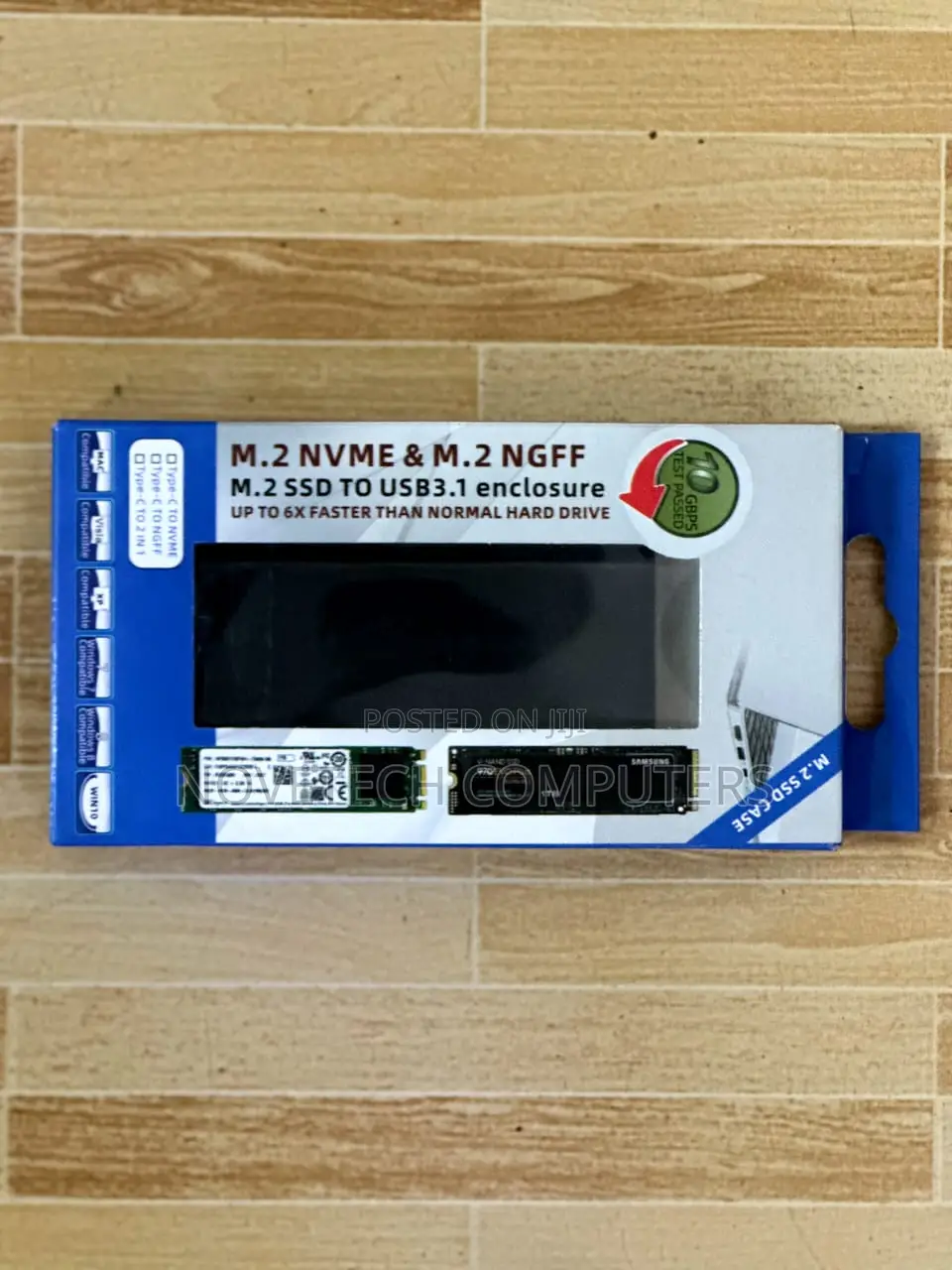 M.2 SSD Enclosure Nvme/NGFF to Usb C