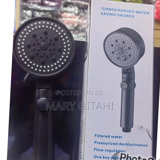 Turbo Charged Water Saving Shower Head*. - main view