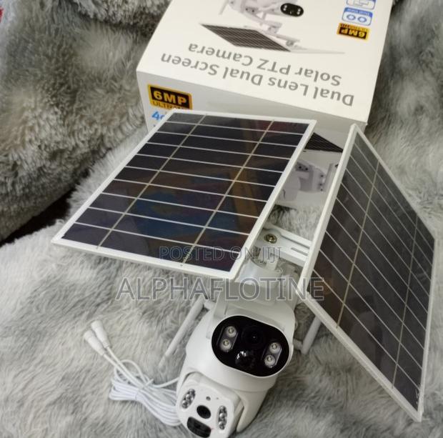 Ubox Solar Powered CCTV Camera; - main view