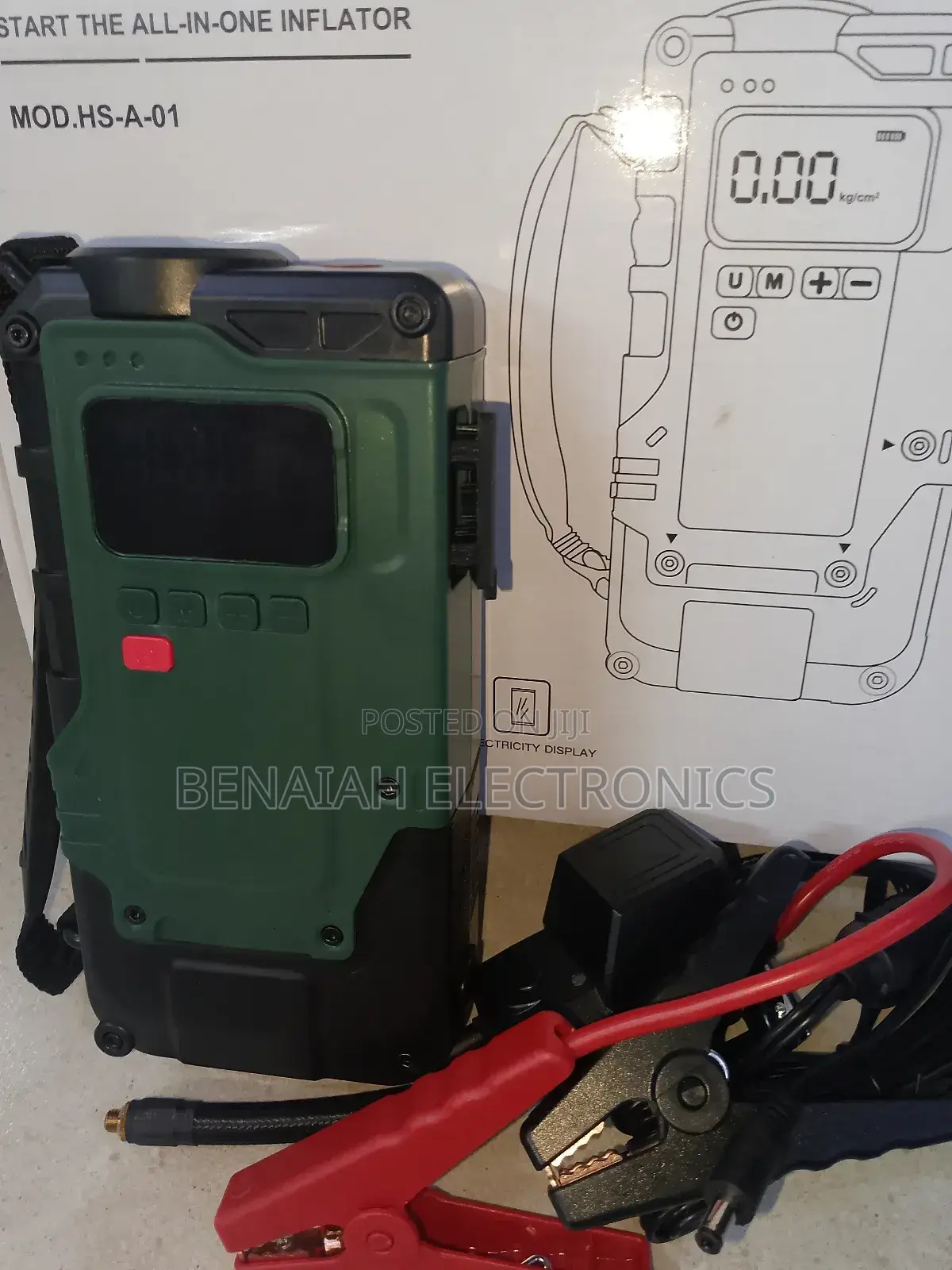 Jump Starter With Inflator.Very Reliable Jumpstart