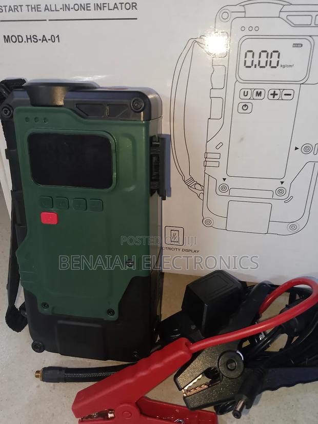 Jump Starter With Inflator.Very Reliable Jumpstart