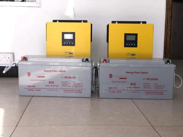 Renergy 100ah/25v Lithium Battery