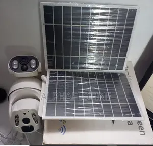 4g 6mp Ubox Dual Lens Dual Screen Solar PTZ Camera