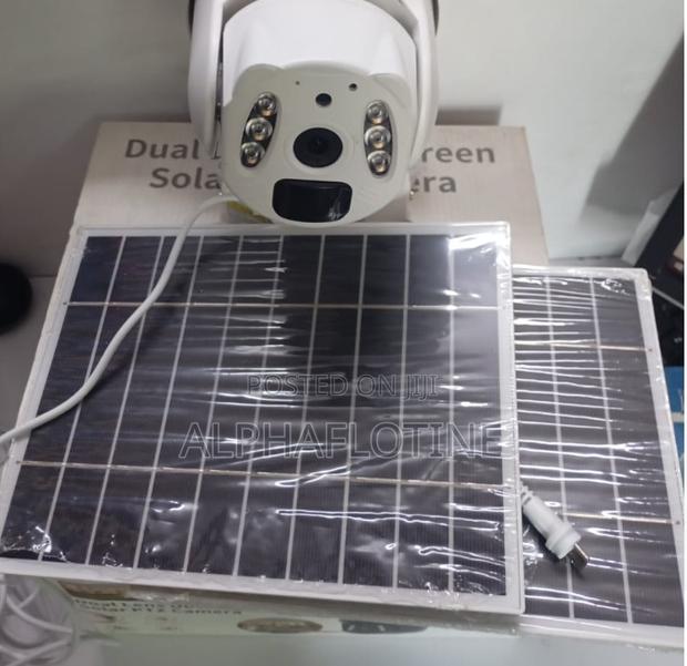 4g 6mp Dual Lens Dual Screen Solar PTZ Camera - main view