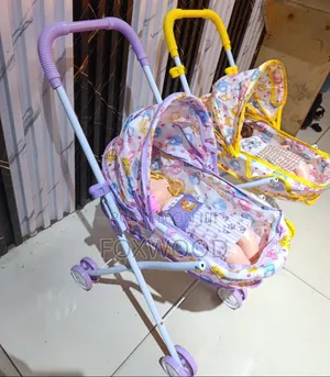 Kids Stroller With Doll.