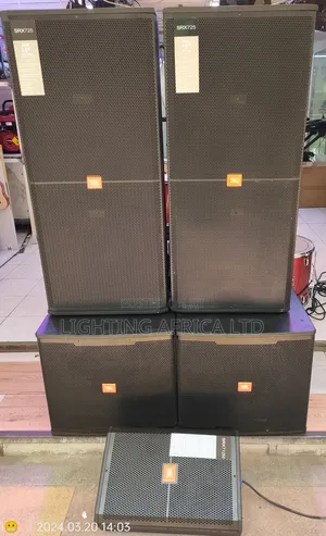 (2)15" JBL Full Range Speakers -(2)18" JBL Bass Speakers - 12" Monitor