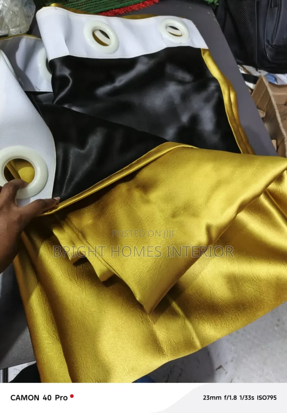 Blackout Mastered Curtains With Inner Black Lining