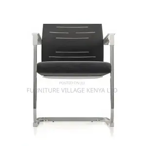 Office Chair: Fixed-Leg Ergonomic Meeting Executive Chair