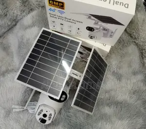 Dual Lens Dual Screen Solar PTZ Camera